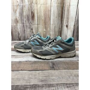 New Balance Women’s Grey Blue 460 V2 Running Athletic Workout Gym Shoes Sneakers